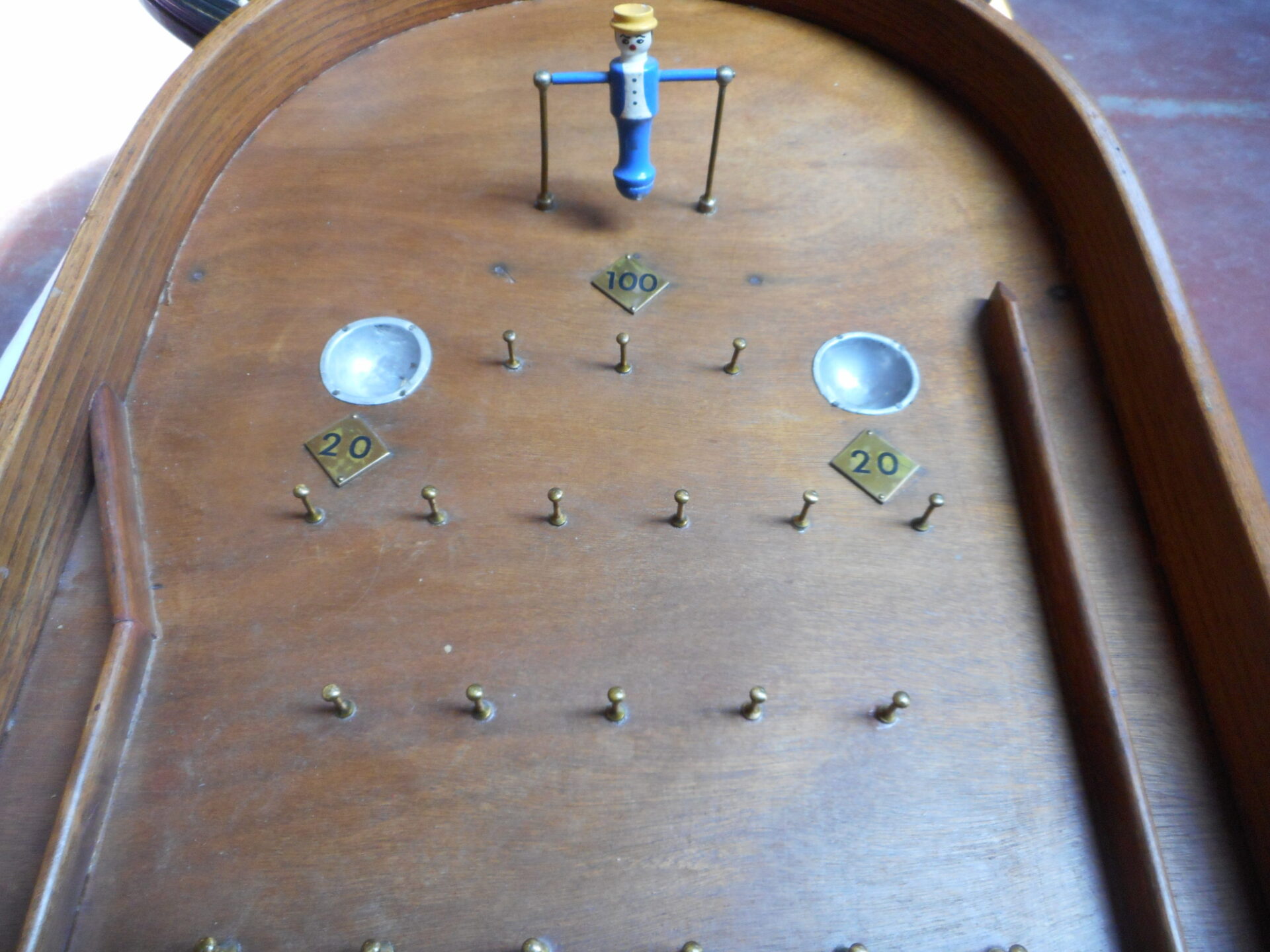 JEU ANCIEN DE Bagatelle Flipper Loterie De Table Pinball Cafe Estaminet Billard EUR 220,00 - FR